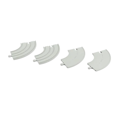 Rubber Road &amp; Rail Expansion Tracks - Set B