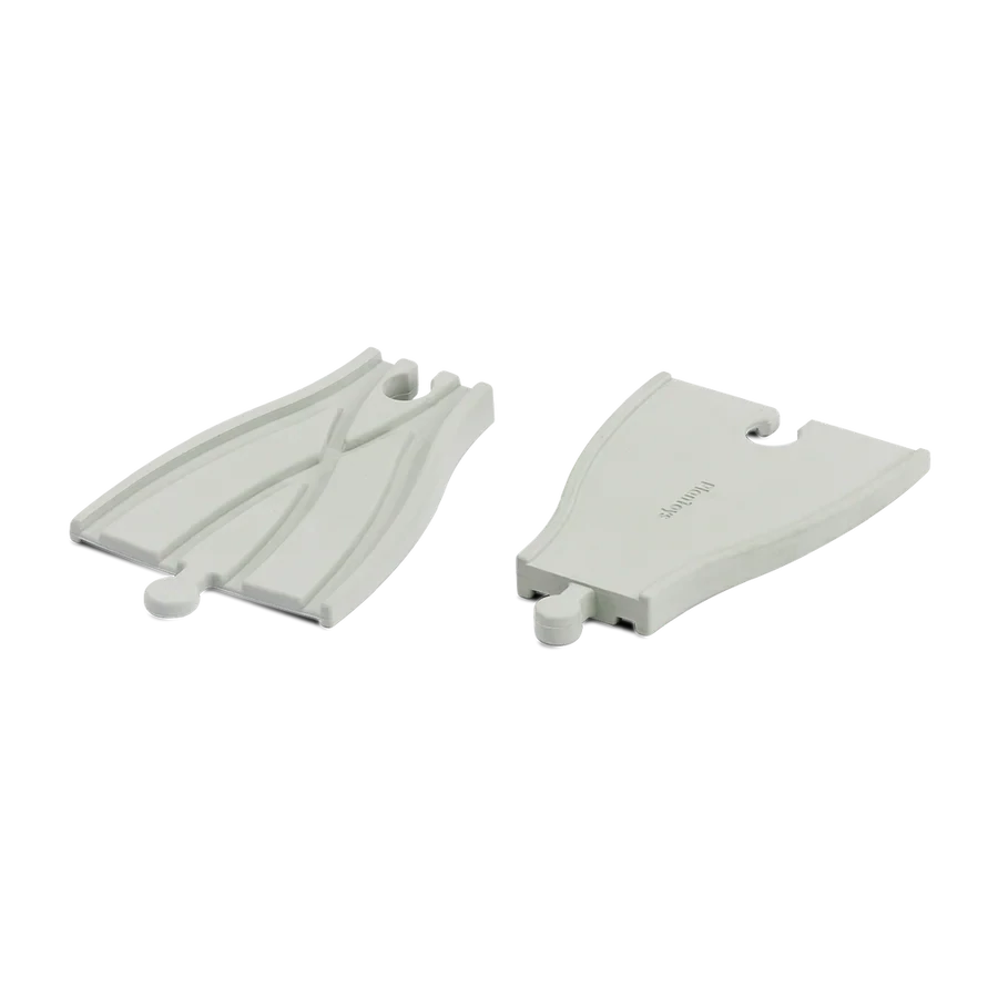 Rubber Road &amp; Rail Adaptor Tracks