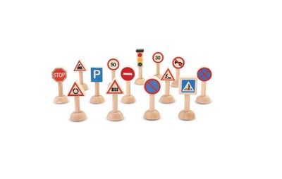 Set Of Traffic Signs &amp; Lights