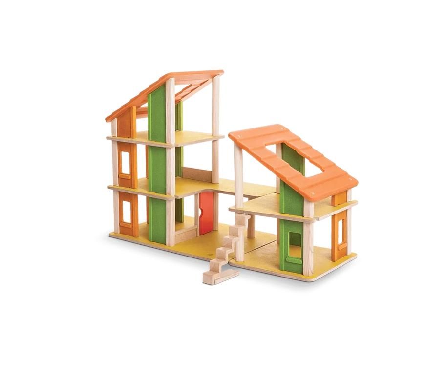 Chalet Dollhouse Without Furniture