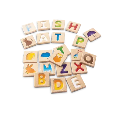 Alphabet A-Z Gradient Tiles