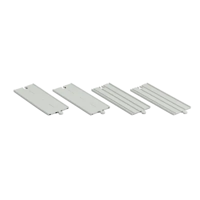 Rubber Road &amp; Rail Expansion Tracks - Set A