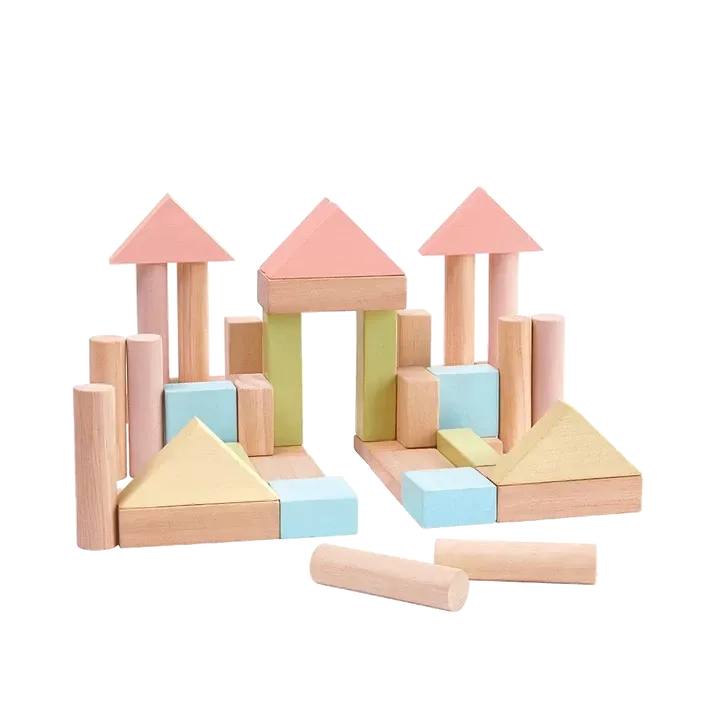 40 Unit Blocks - Pastel Series