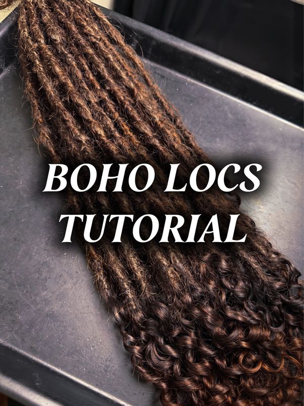 Boho Locs Tutorial