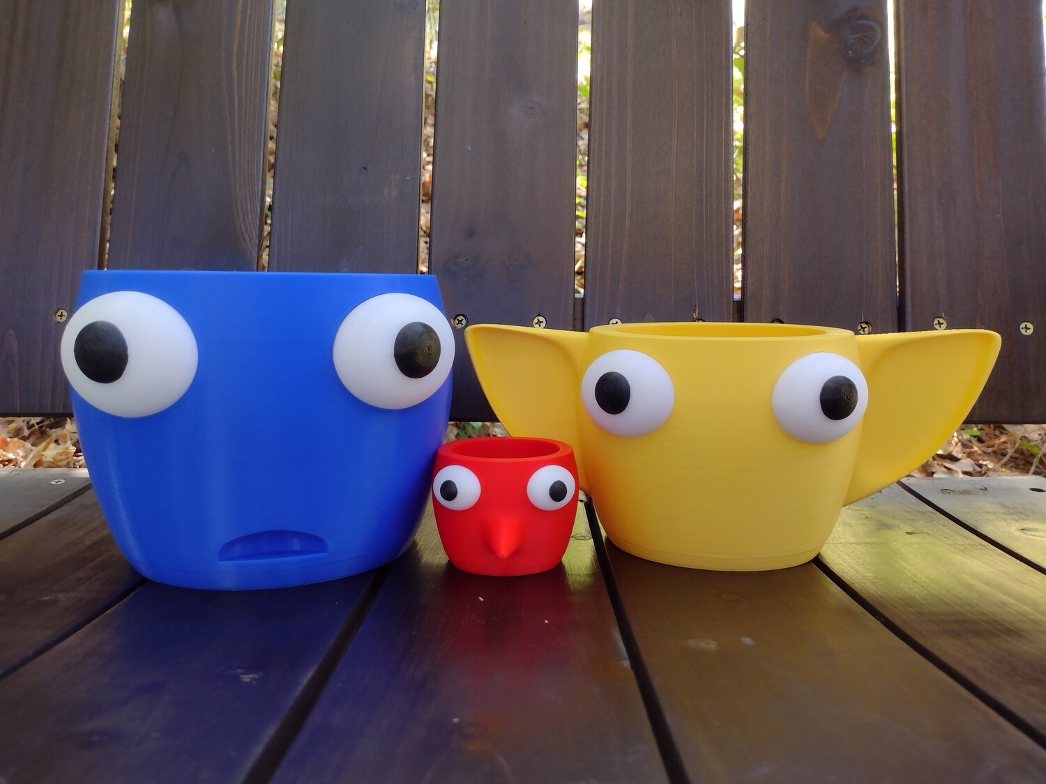 Alien Plant Planter Pots - Small - All Colors Available