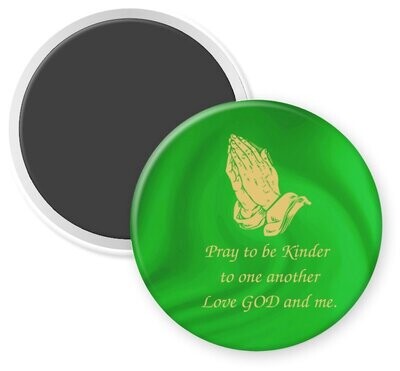 "Pray to be kinder to one another"