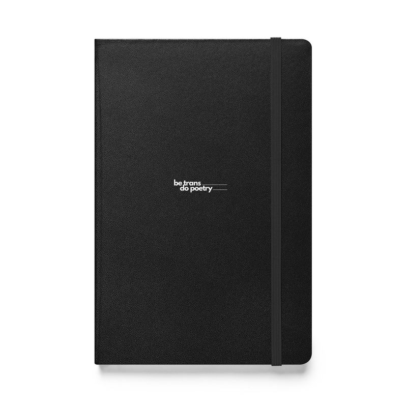 be trans do poetry notebook