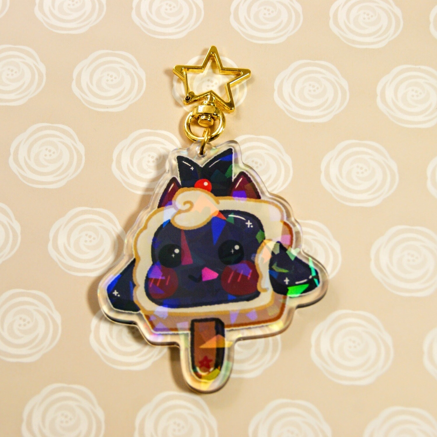 Leader Lamb Cult of the lamb paleta acrylic charm