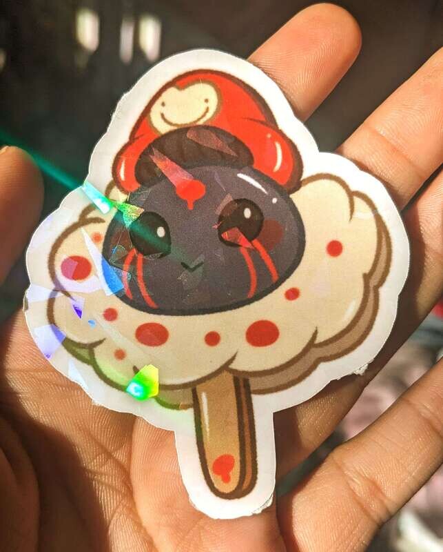 Cult of the lamb Sozo paleta sticker