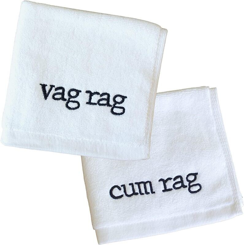 HUMOR gift men &amp; womens vag/cum rag