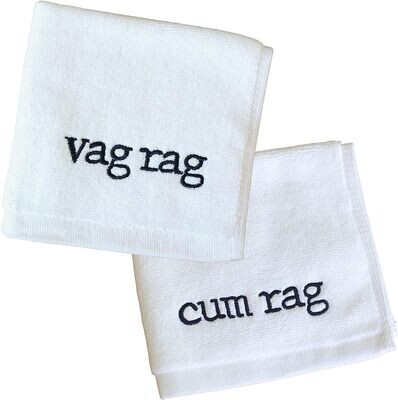 HUMOR gift men &amp; womens vag/cum rag