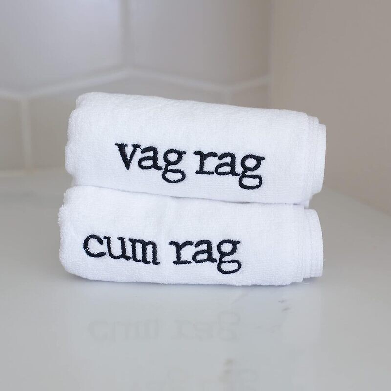 HUMOR gift men &amp; womens vag/cum rag