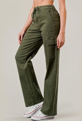 Wide Leg Cargo Pants