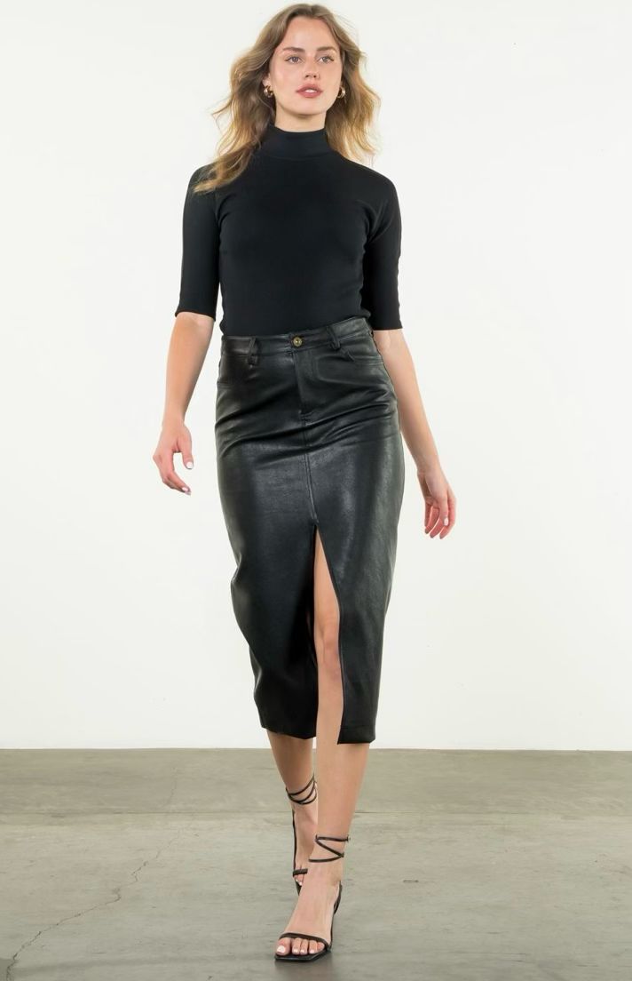 Leather Skirt