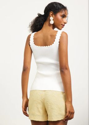 Scallop Trim Top