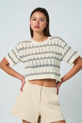 Stripped Knitted Top