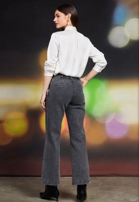 Rhinestone Denim Jeans