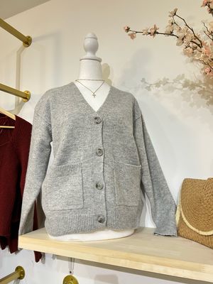 V-Neck Cardigan