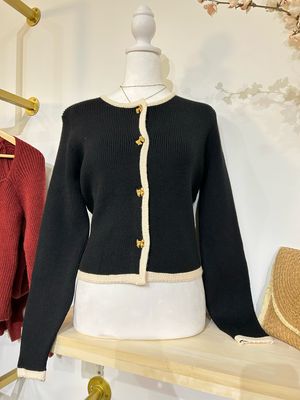 Gold Button Cardigan