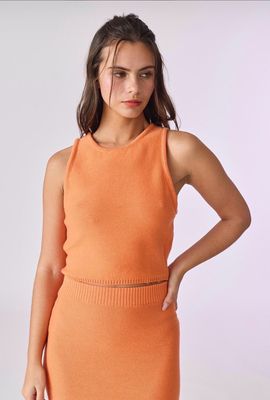 Round Neck Knit Set