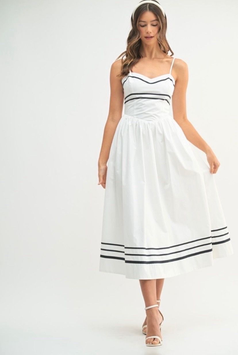 Sweetheart Midi Dress