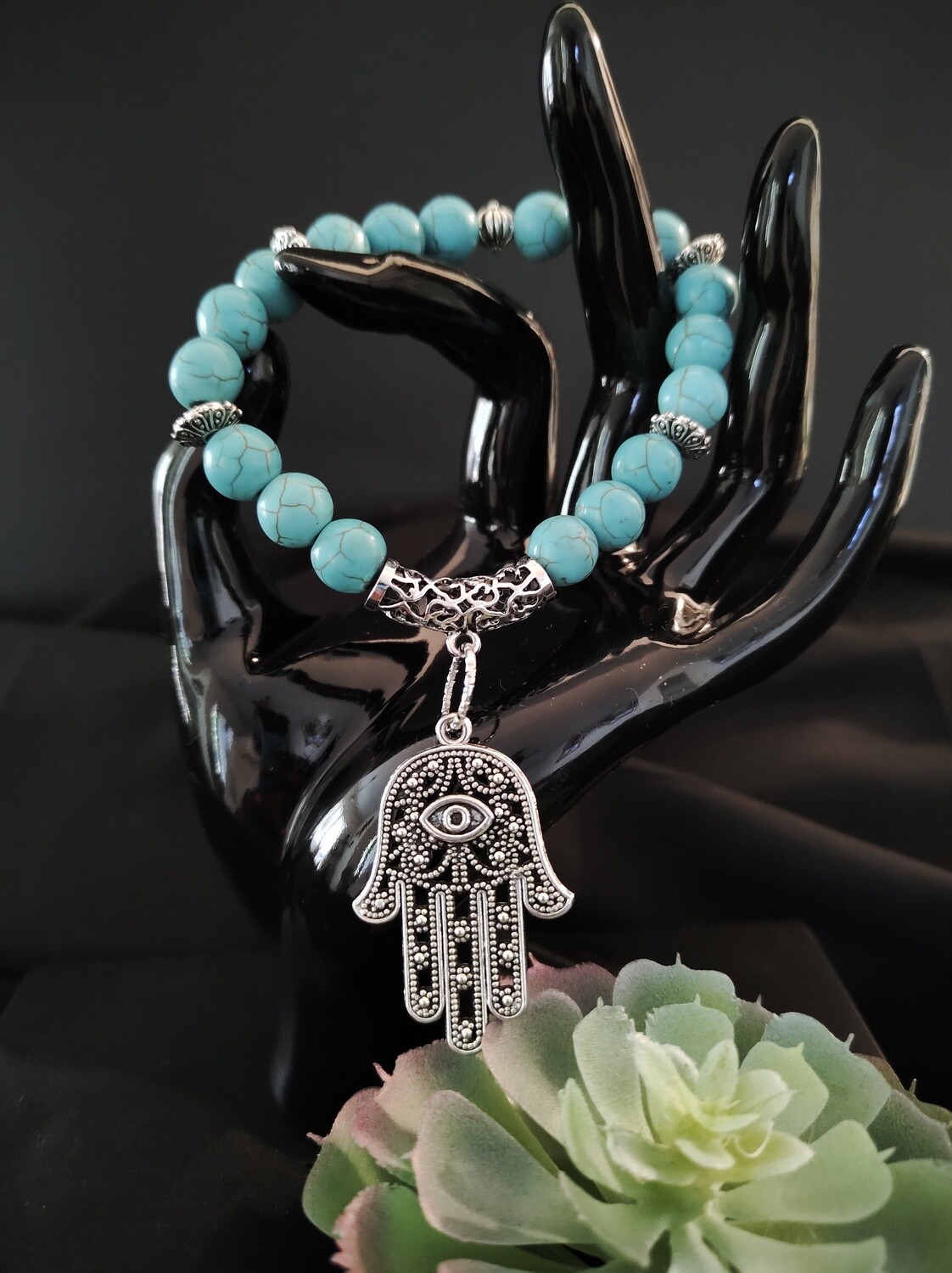 Turquoise Hamsa
