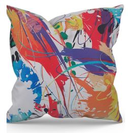 Cojin Tela Estampada