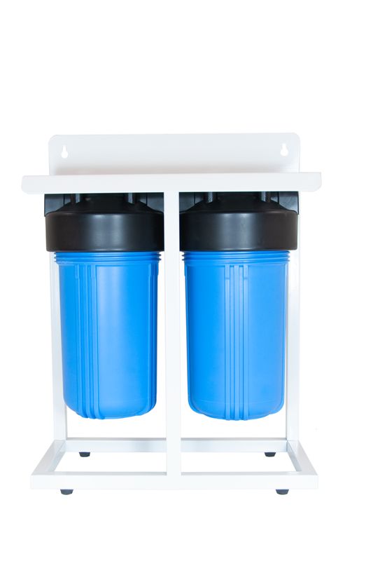 EWB-B102 10 inch (25cm) filterpatronen behuizing voor 2 filters