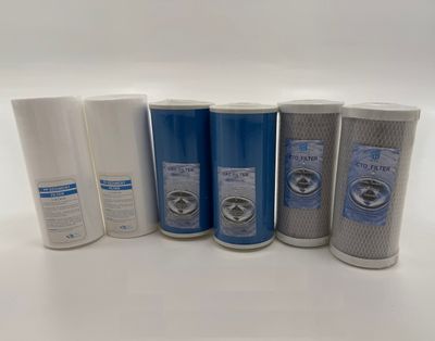 Filterset voor VHW104G/B103 voor minimaal 12 maanden.