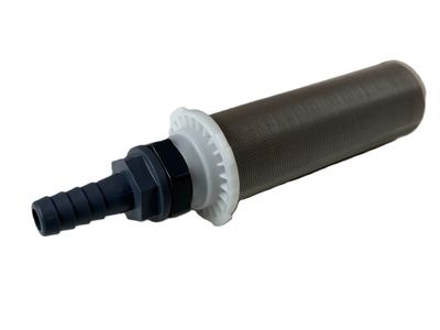 Aanzuigfilter met slang bevestiging