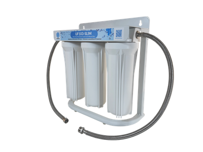 UF-Slim 0,01 micron filter systeem op standaard UF-Slim 0,01 micron filter systeem op standaard