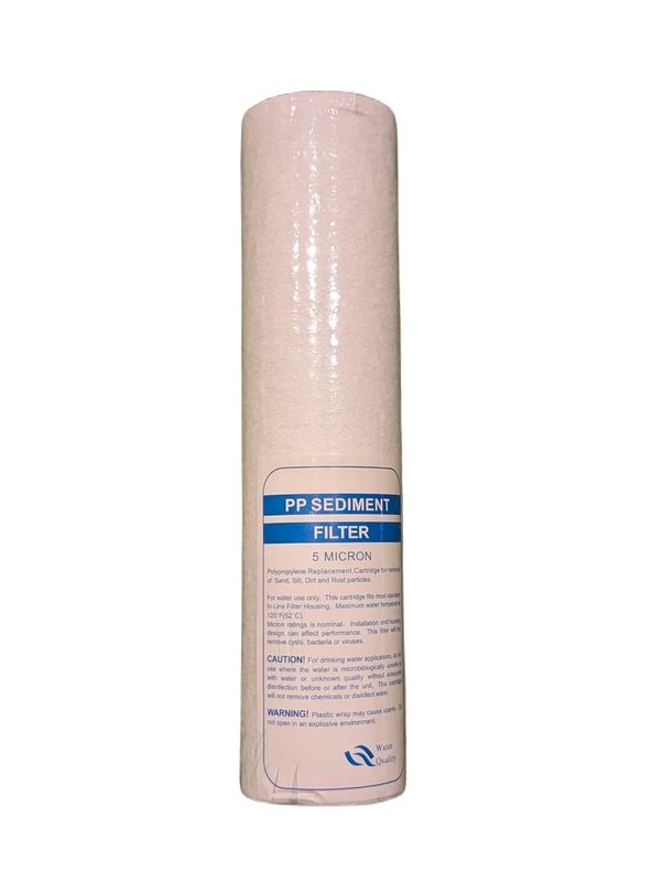 PP Slim Blue waterfilter voor PH3 waterzuiveringsinstallaties (5 micron) PP Slim Blue waterfilter voor PH3 waterzuiveringsinstallaties (5 micron)