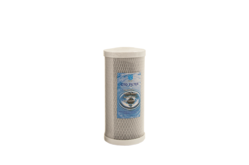 CTO BB waterfilter voor 10 inch (25cm) waterzuiveringsinstallaties (5 micron) iodine 800 CTO BB waterfilter voor 10 inch (25cm) waterzuiveringsinstallaties (5 micron) iodine 800