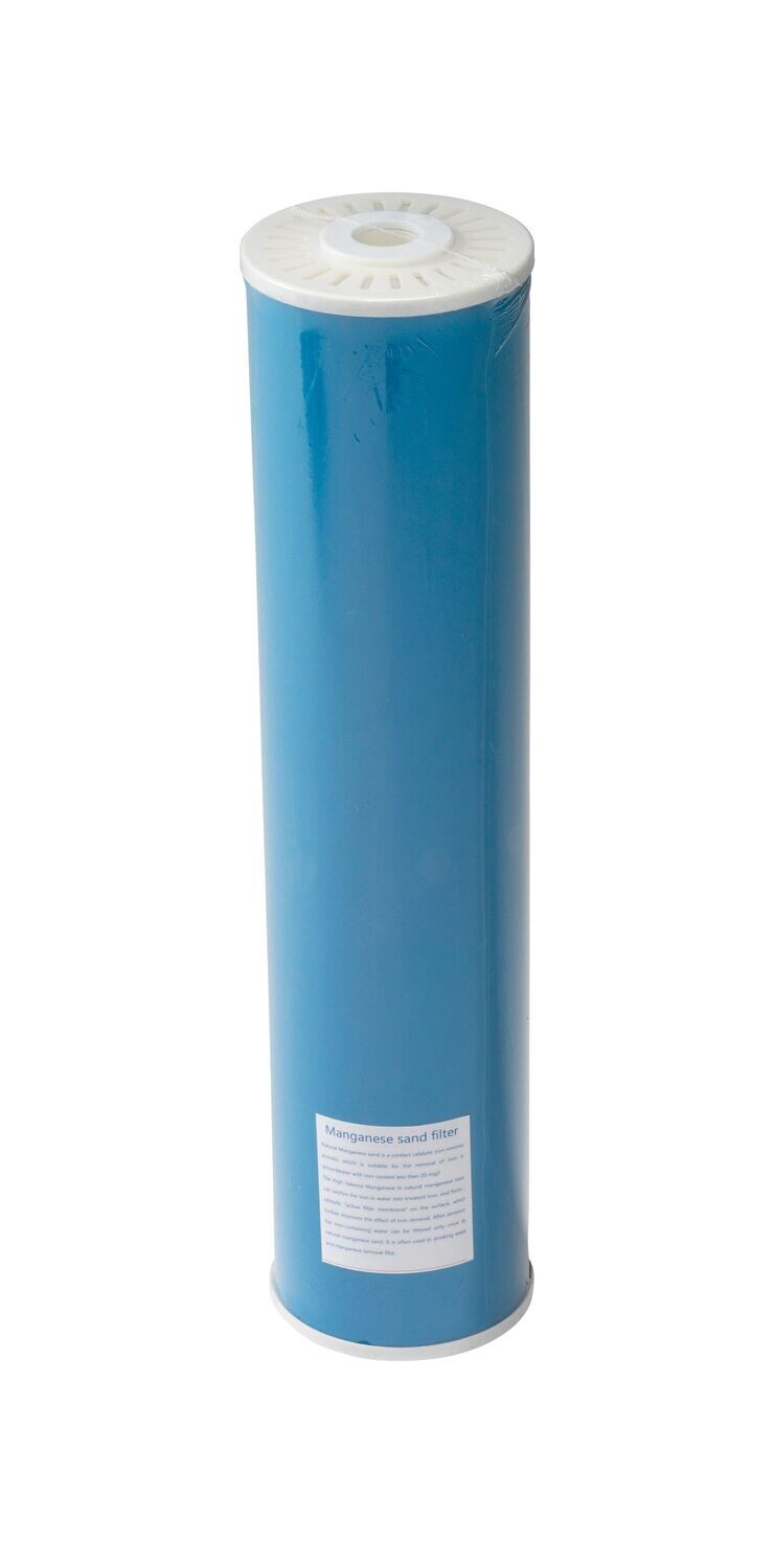 Mangaanzand waterfilter voor 20 inch (50cm) waterzuiveringsinstallaties Mangaanzand waterfilter voor 20 inch (50cm) waterzuiveringsinstallaties