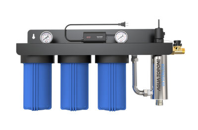 EPS-104G Waterzuiveringsinstallatie met PP + GAC + CTO waterfilters