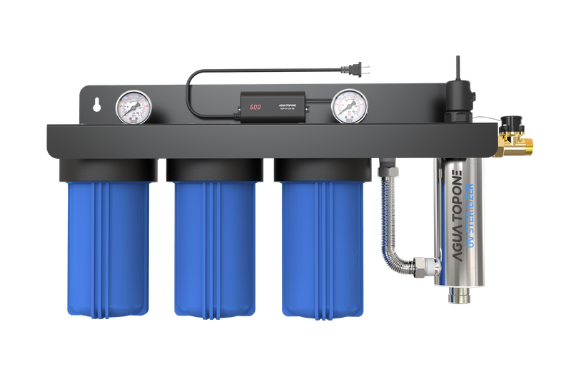 EPS-104G Waterzuiveringsinstallatie met PP + GAC + CTO waterfilters