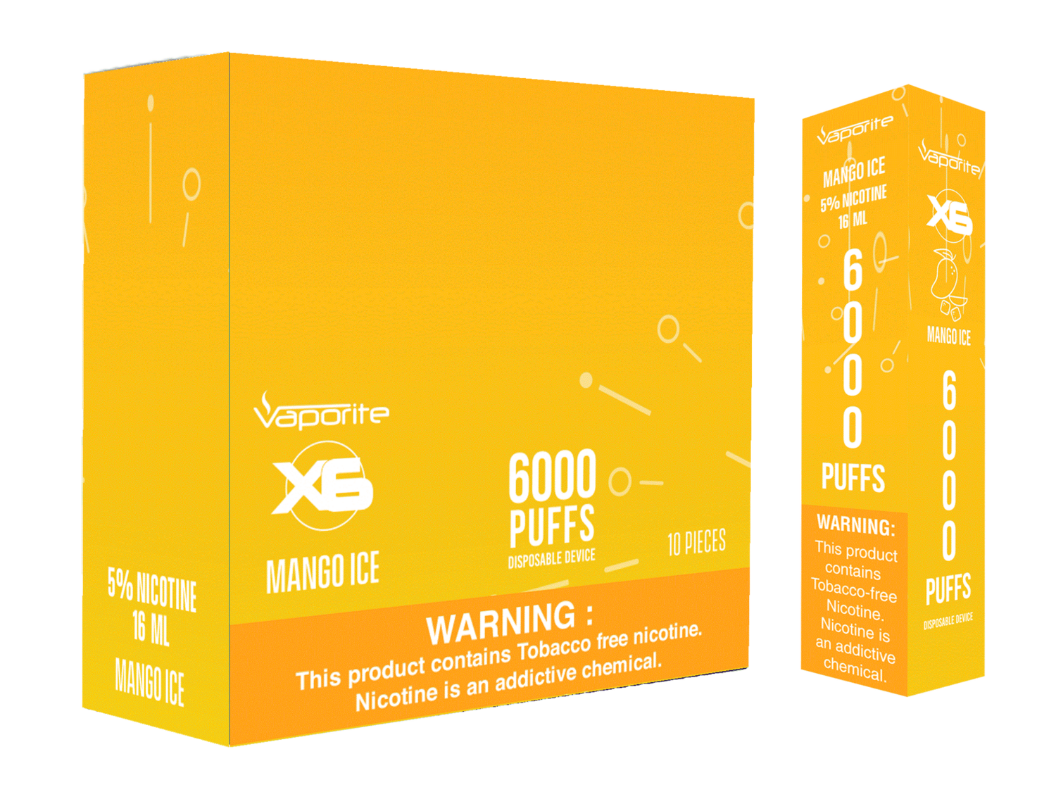 VAPORITE  X6  ( 6000  PUFF)