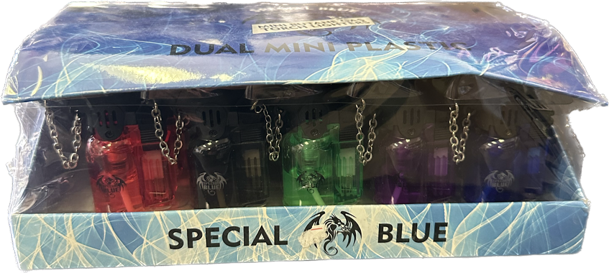 Special Blue Pocket Torch,3&quot;Dual Mini Plastic (20PC CT) )