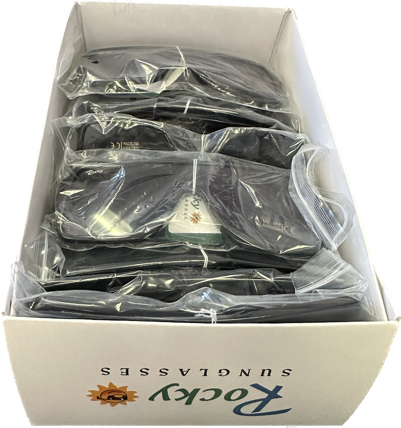 ROCKY SUNGLASSES 12 PC