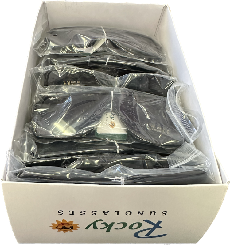 ROCKY SUNGLASSES 12 PC