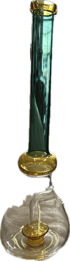 10&quot; CLEAR WITH DIFFERENT COLOR NECK WP 10297 ( SA-29)