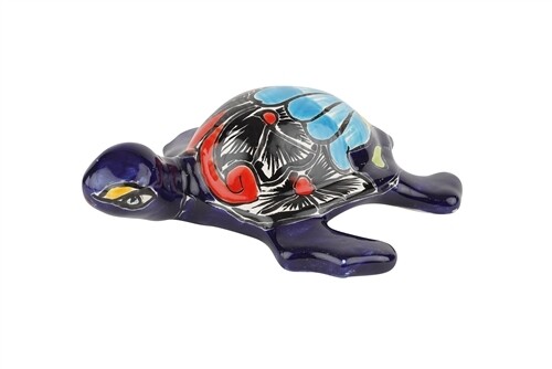 Talavera Medium Garden Turtle-Garden Decor-Wall-10x7x4