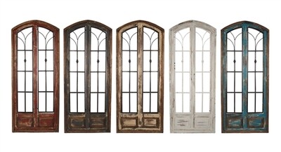 San Miguel Large Farmhouse Architectural Window 24x60 inches