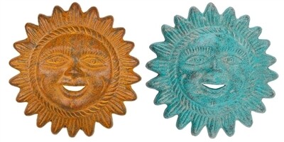 Cheeky Clay Sun-Garden-Handmade-Wall-13 in.