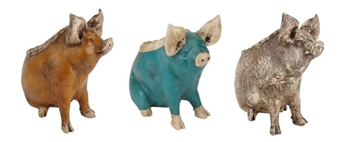 Wilber the Pig Planter-Garden-Clay