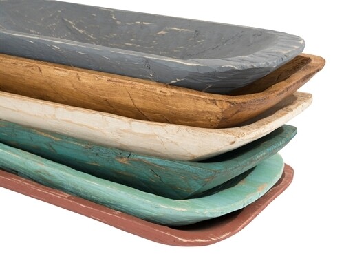 Santa Fe Wooden Dough Bowl-Batea-Farmhouse