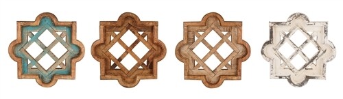 Crossroads Small Architectural Wall Farmhouse Window 16 inches