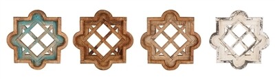 Crossroads Small Architectural Wall Farmhouse Window 16 inches
