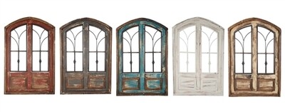 San Miguel Small Farmhouse Architectural Window 24x36 inches