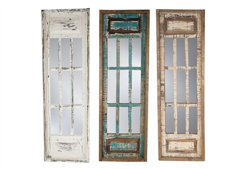 Monte Carlo Farmhouse Mirror-Wall Decor 12x38 inches